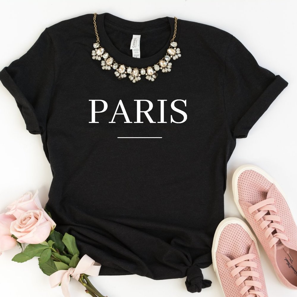 Paris t shirt graphic tees women unisex style